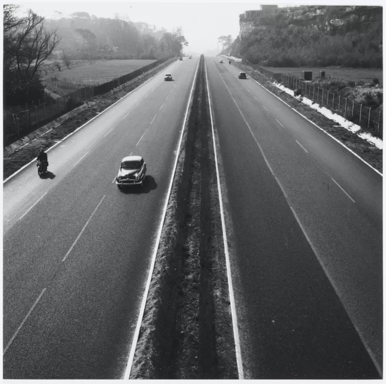 Illustration of Marseille, France (1958) – Highway to the south 