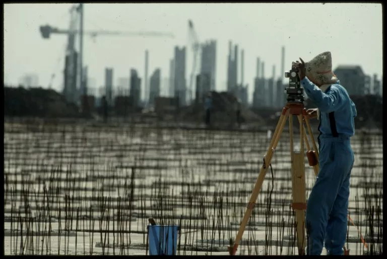 Illustration of Jakarta, Indonesia (1981) – Ceng Kareng International Airport 