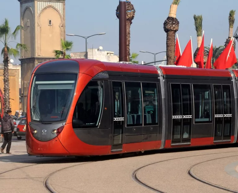 Illustration of Casablanca, Morocco (2012) – First tramway line